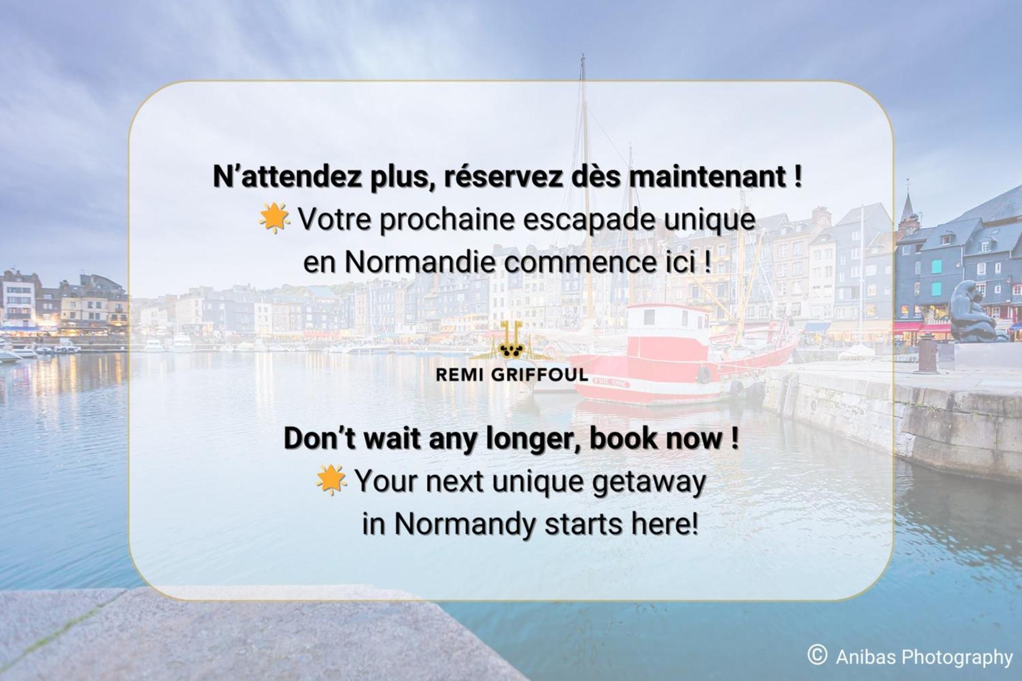 La Maison D'A Cote Charming & Family-Friendly 6 Guests أونفلور المظهر الخارجي الصورة